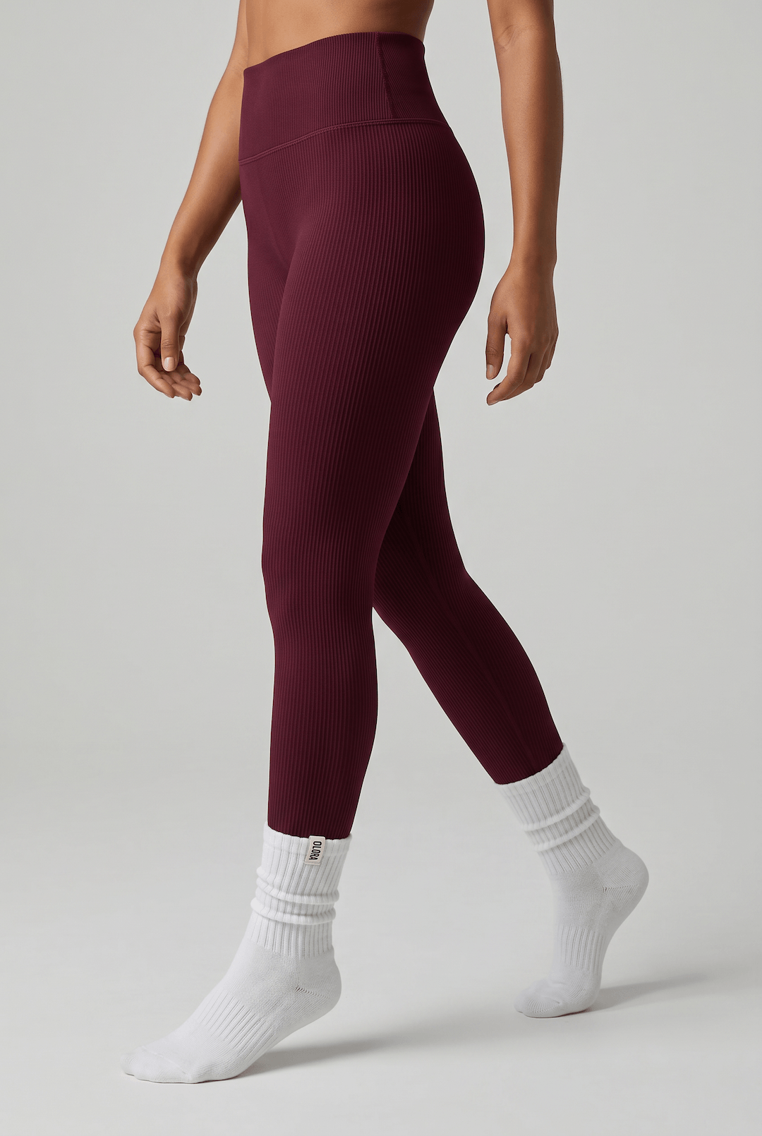 Olora Activewear Socks in White - Main
