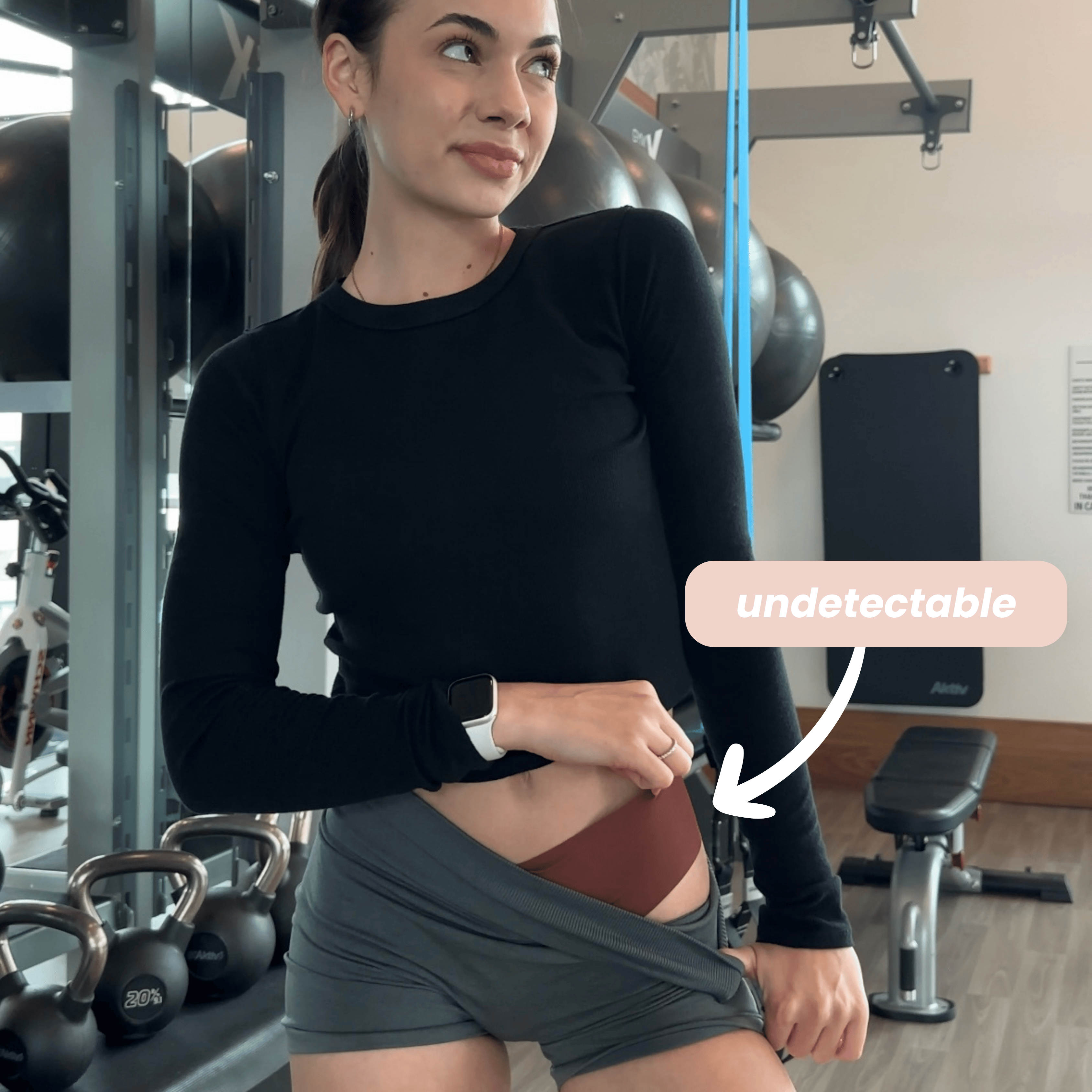 Olora Invisible Camel Toe Thong