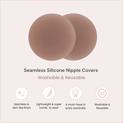 Olora Seamless Silicone Nipple Covers