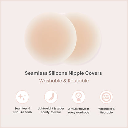 Olora Seamless Silicone Nipple Covers