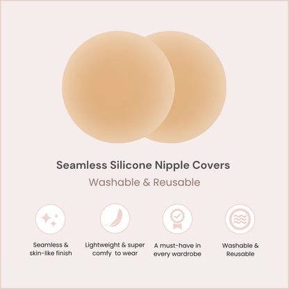 Olora Seamless Silicone Nipple Covers