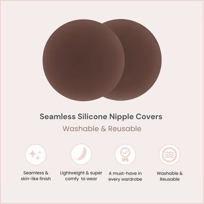 Olora Seamless Silicone Nipple Covers