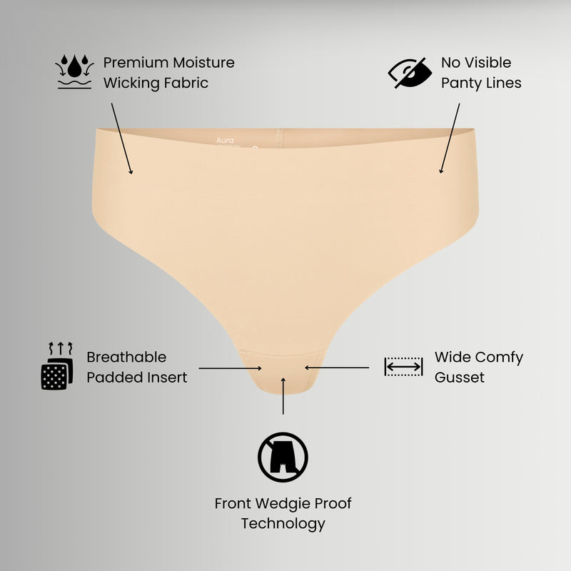 Testing Aura The Everyday Thong High Rise testing new bundle