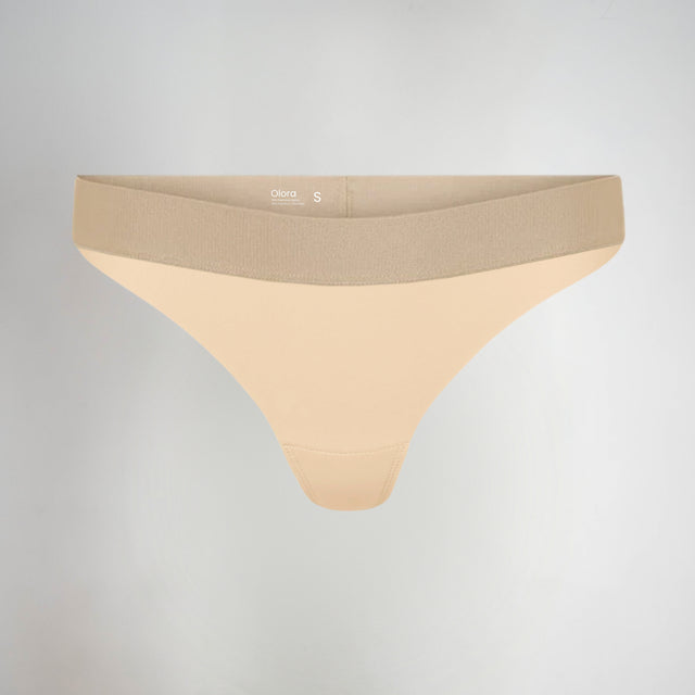 Olora Invisible Camel Toe Thong Low Rise