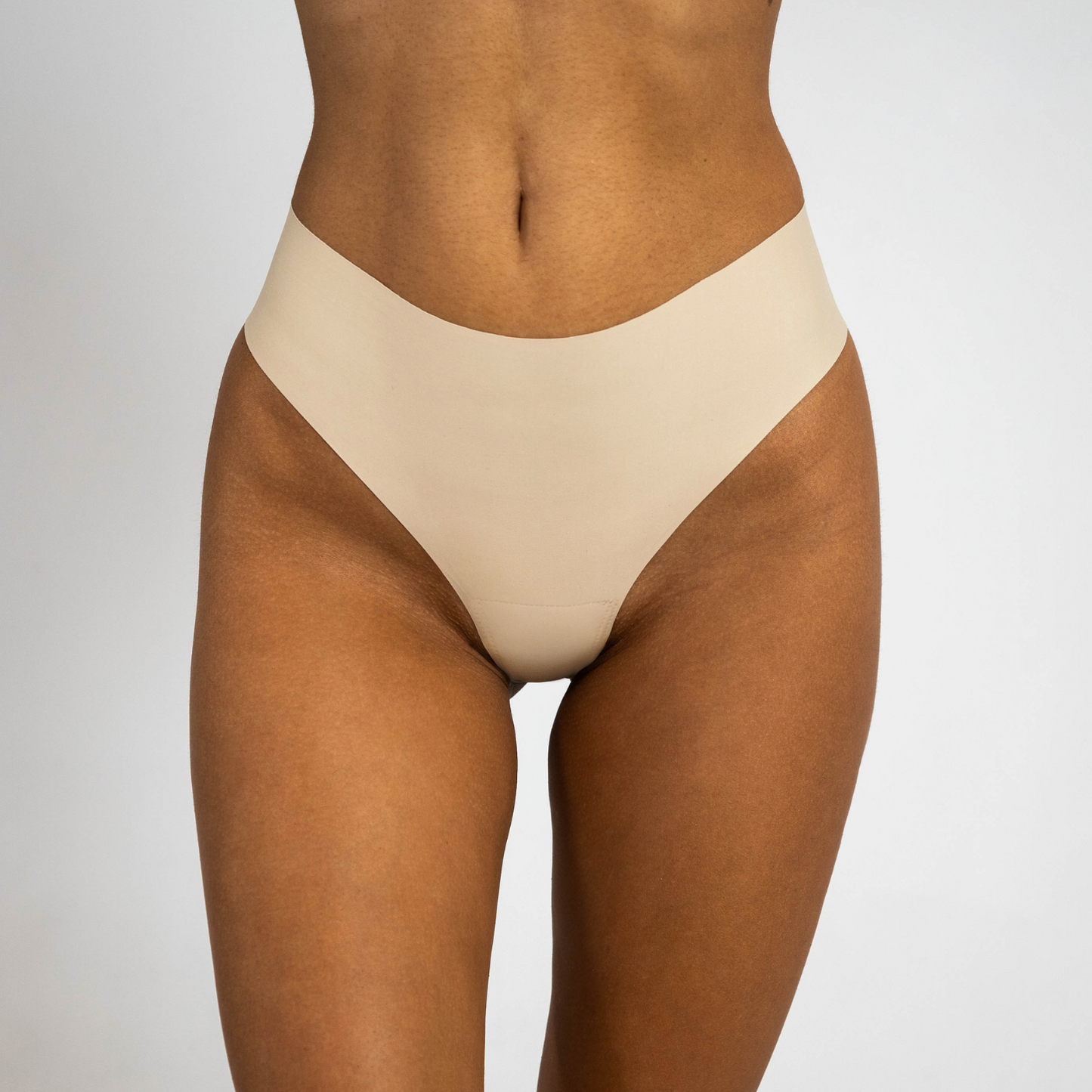 Olora Invisible Camel Toe Thong High Rise